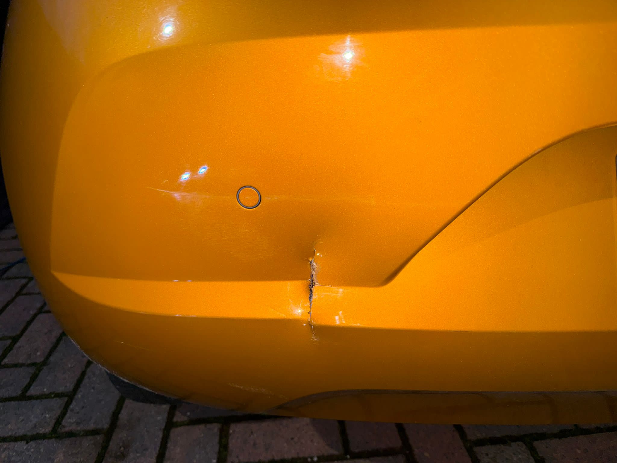 Skoda Citigo – Bumper Corner Repair – Plastic Weld & Refinish by PRC Cosmetic Car Repairs Ltd